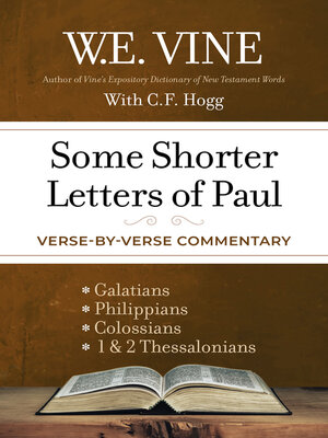 cover image of Some Shorter Letters of Paul